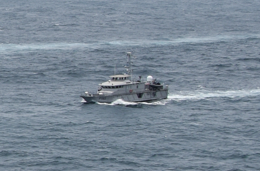 Nigerian Navy patrol vessel