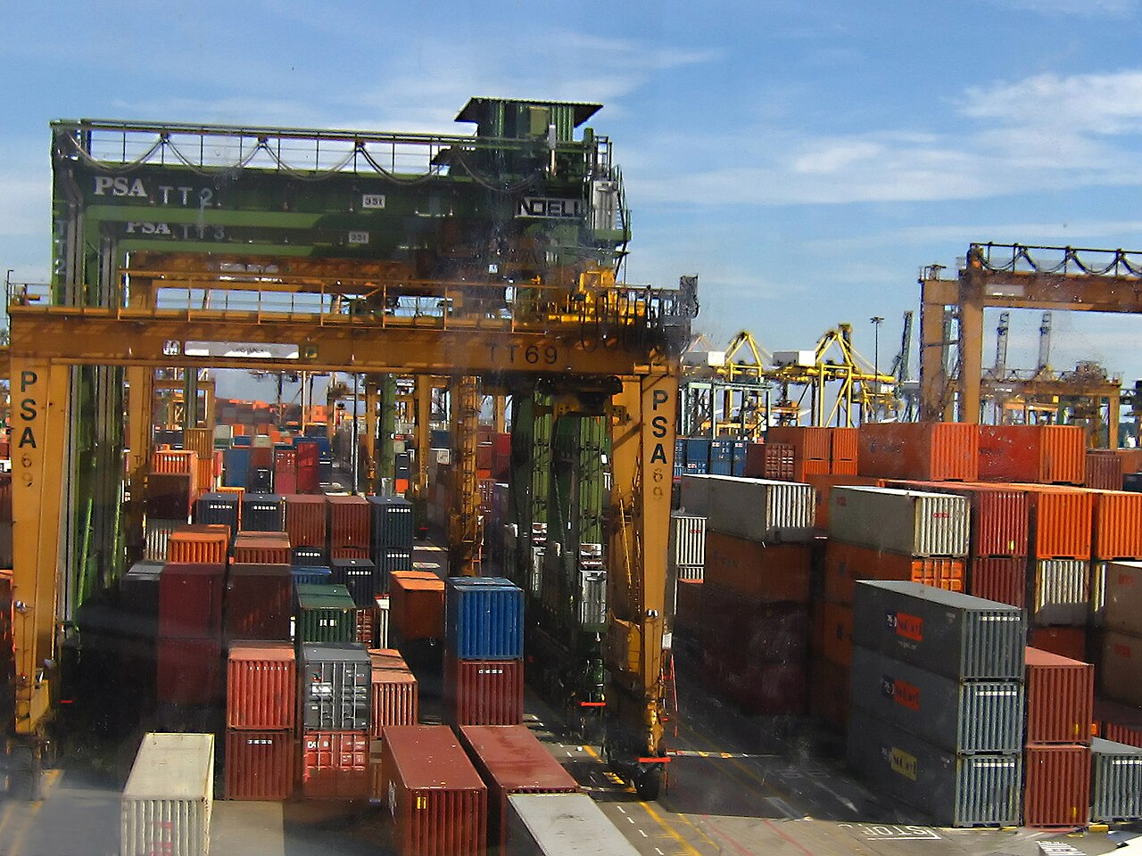 Keppel Terminal at the Port of Singapore